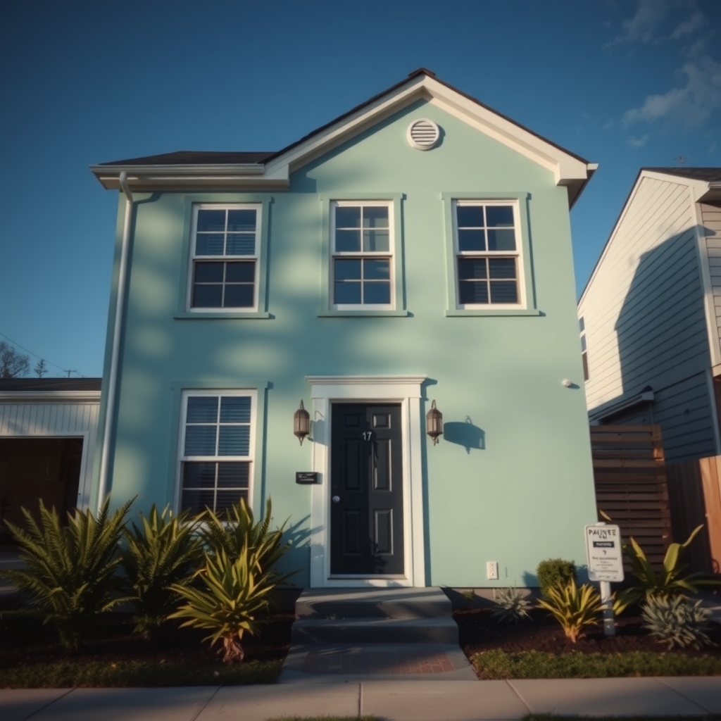 A freshly finished home by ThePainter.com